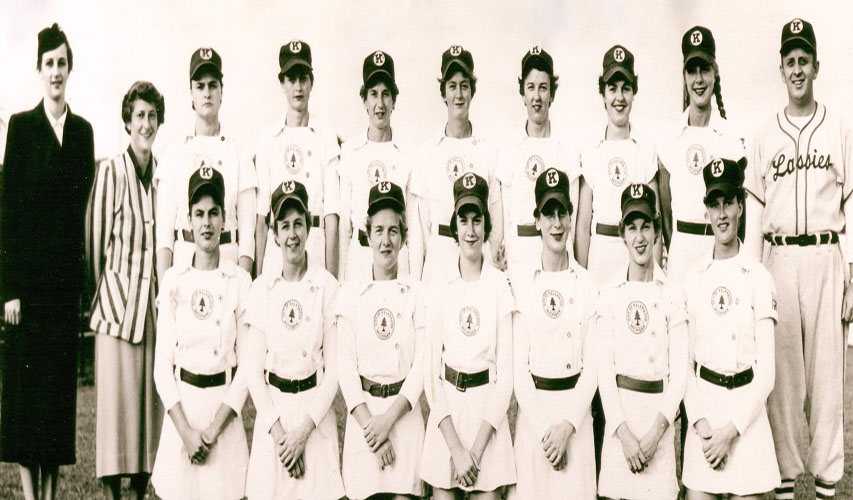 1954 Kalamazoo Lassies